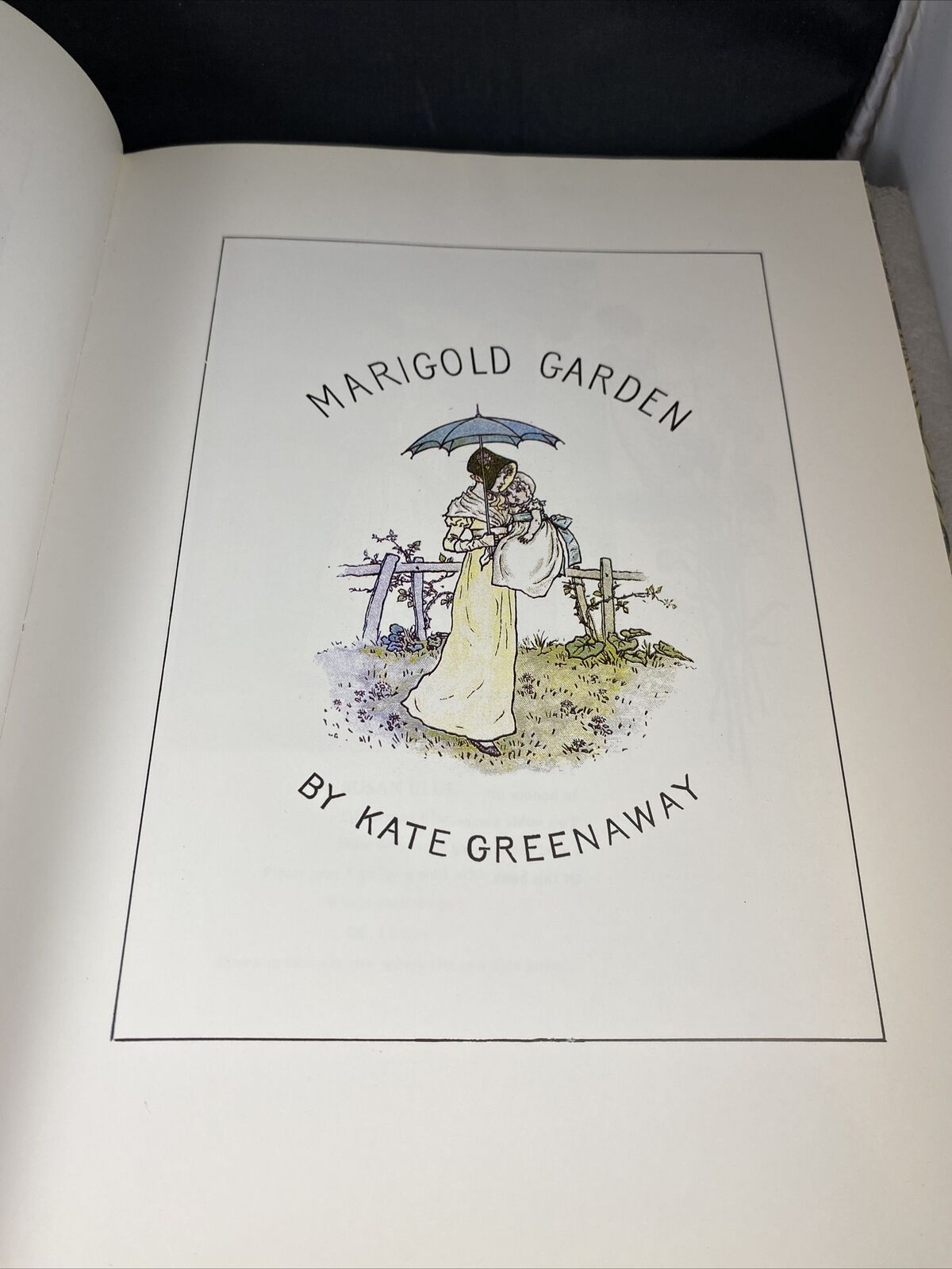 Marigold Garden by Greenaway, Kate Hardback 1993 Nursery Rhyme Poetry Illustrate