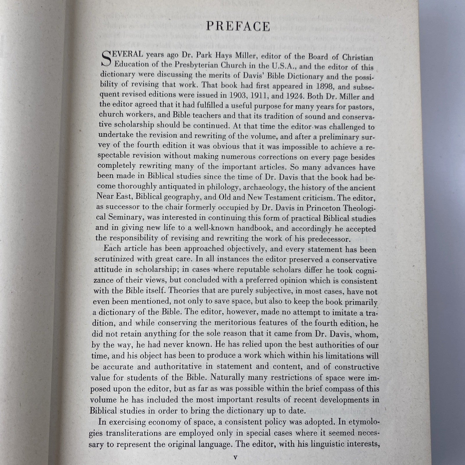 The Westminster Dictionary of the Bible John Davis and Henry Gehman 1944