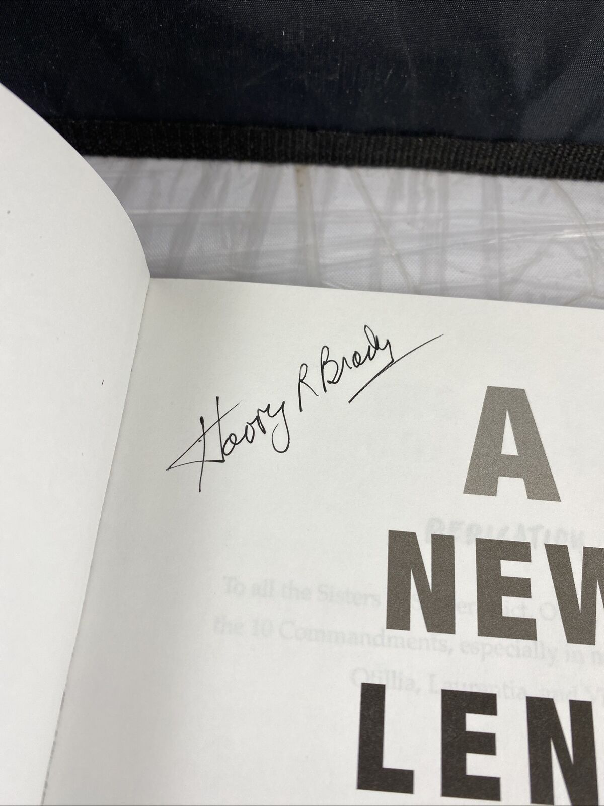 A New Lens On Life Harry R Brady SIGNED Christian Testimonial Paperback Rare