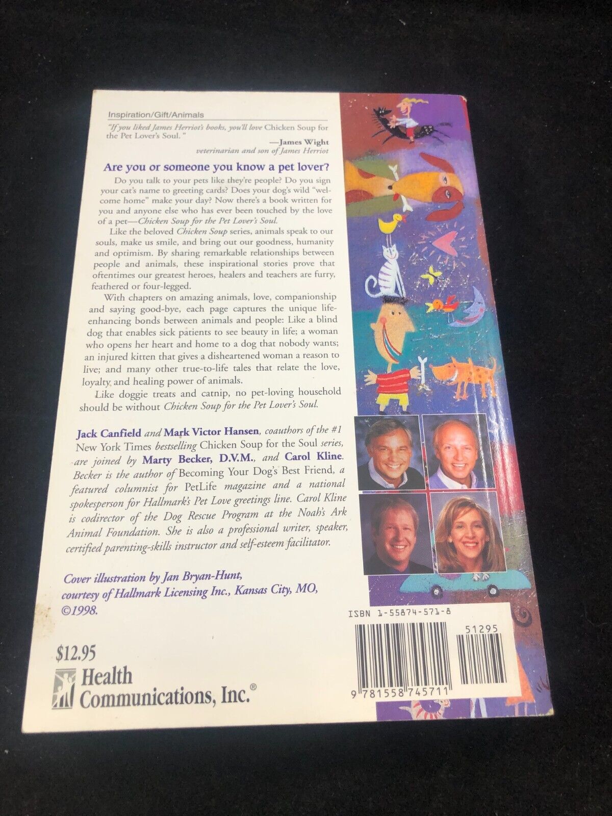Chicken Soup for the Pet Lover's Soul: - paperback, 9781558745728, Jack Canfield