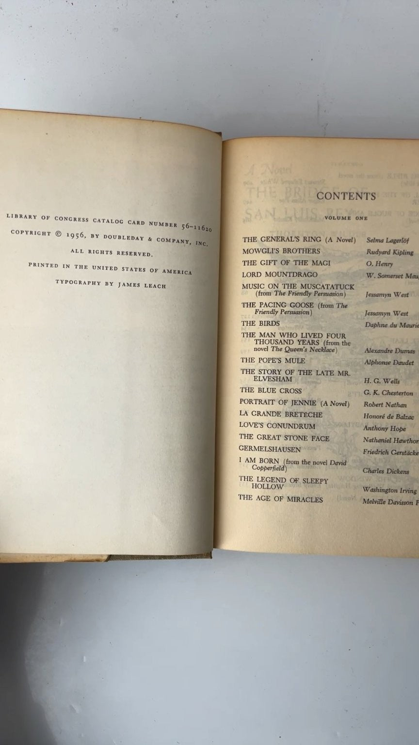 Stories to Remember Thomas B. Costain John Beecroft 1956 Book Club Edition