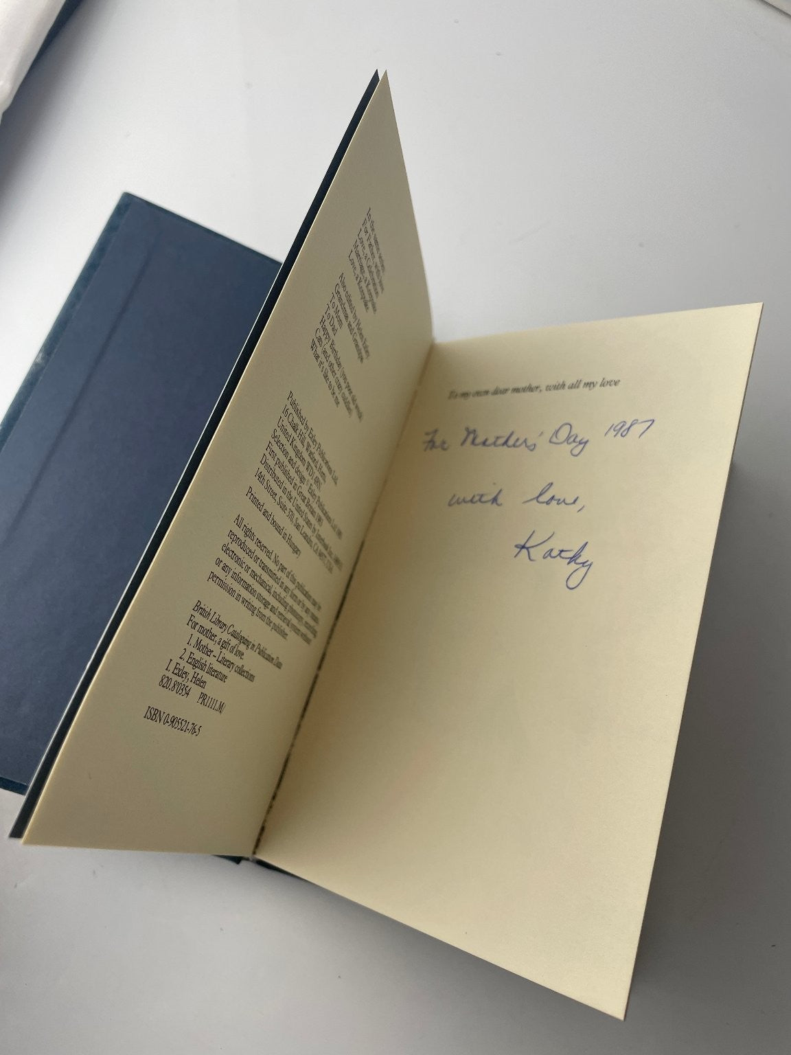 For Mother A Gift of Love Helen Exley 1983 First Edition Poetry Exley