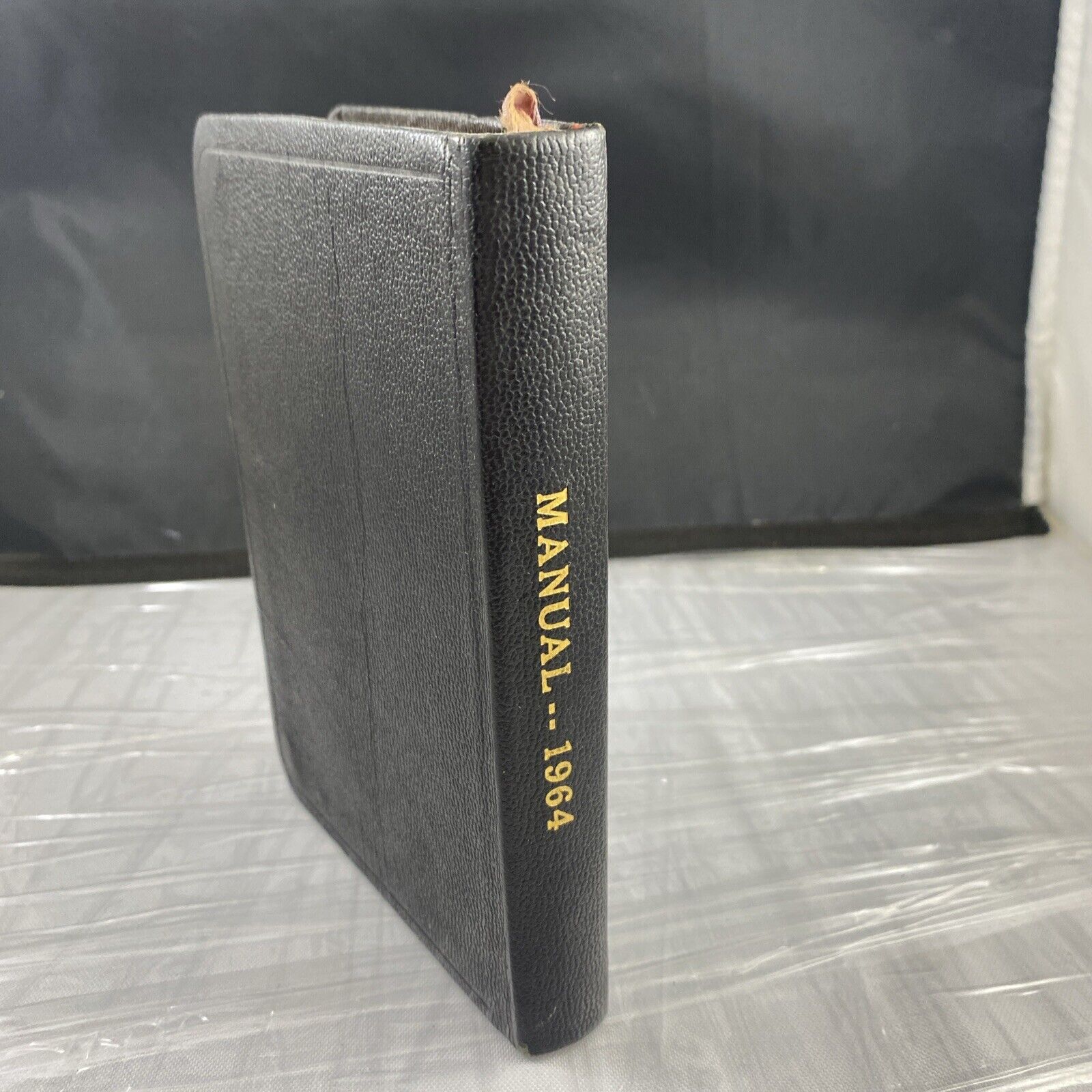 1964 Manual, Church of the Nazarene, Rare Leather bound Vintage 60s Christian