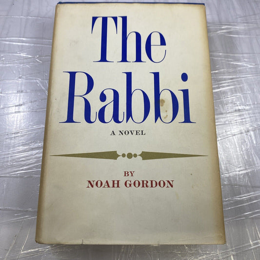 The Rabbi by Noah Gordon - Hardcover - 1965 - Book Club Edition Vintage 60s