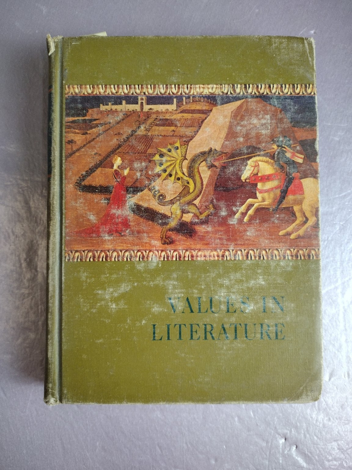 Values in Literature Chase Jewett Evans 1963 Anthology Houghton Mifflin Series
