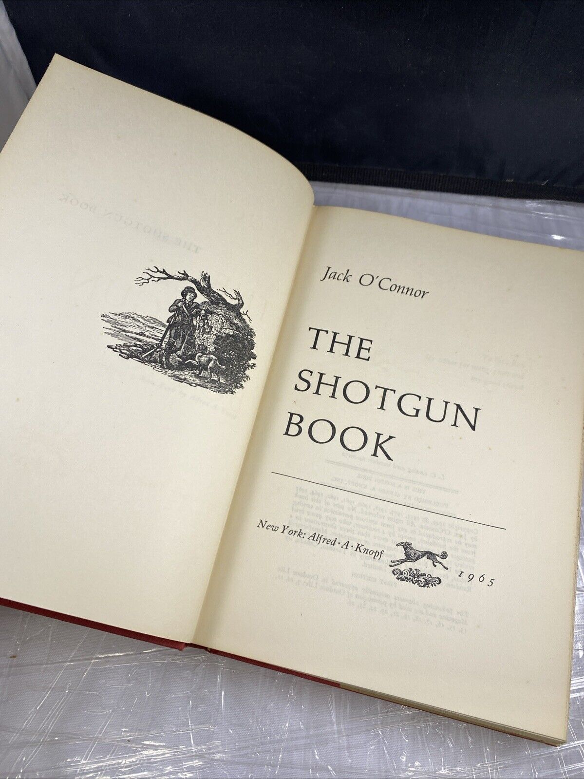 THE SHOTGUN BOOK HUNTING SHOOTING CLASSIC 1st EDITION JACK O'CONNOR 1967 HC DJ