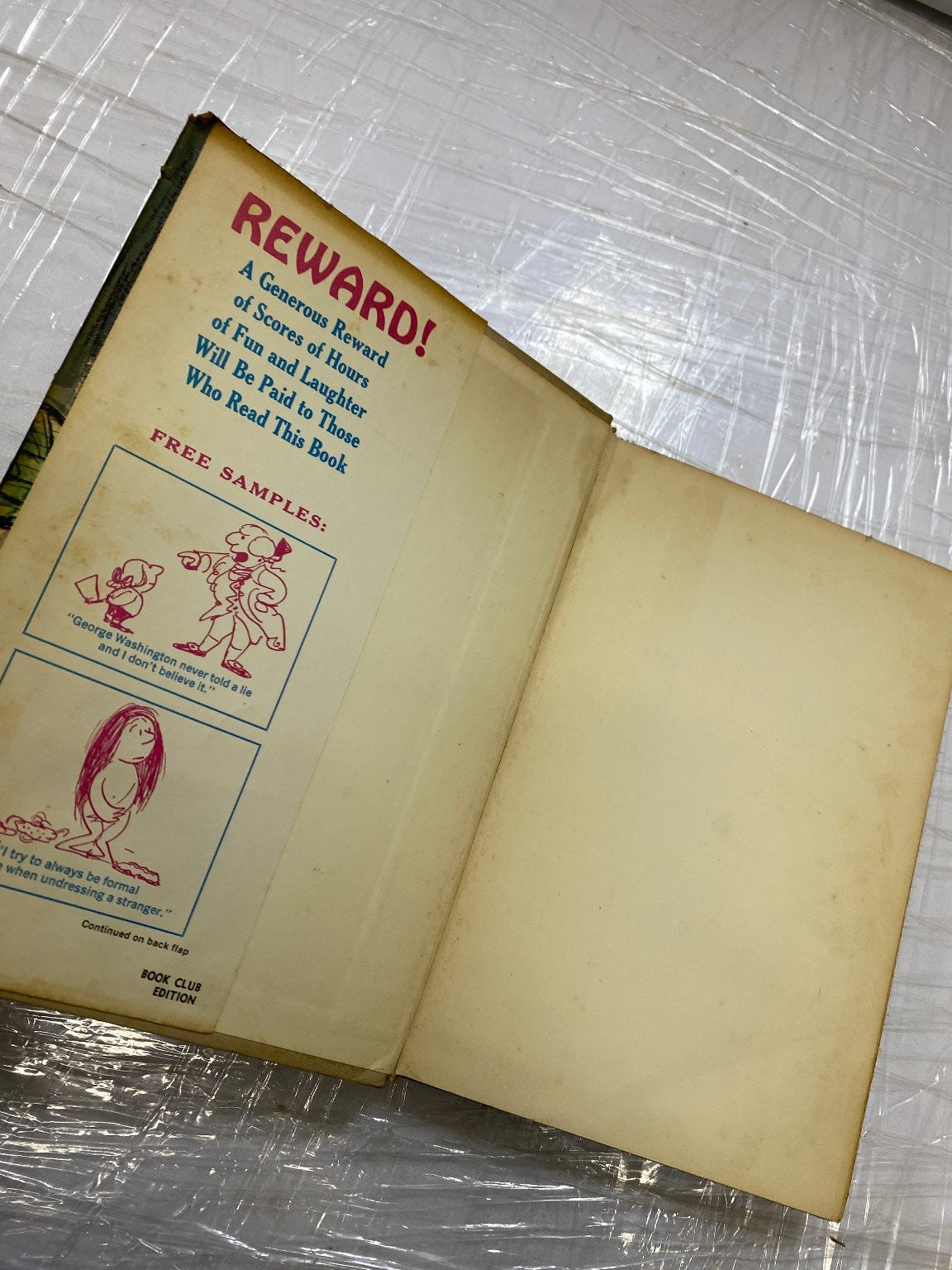 Kids Sure Rite Funny Art Linkletter 1962 Book Club Edition Humor