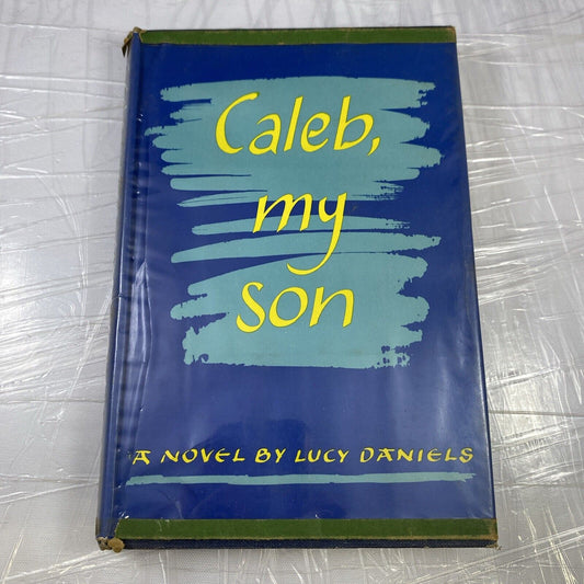 Caleb, My Son 1956 Lucy Daniels Novel of Racial Inequality Historical Fiction 1s