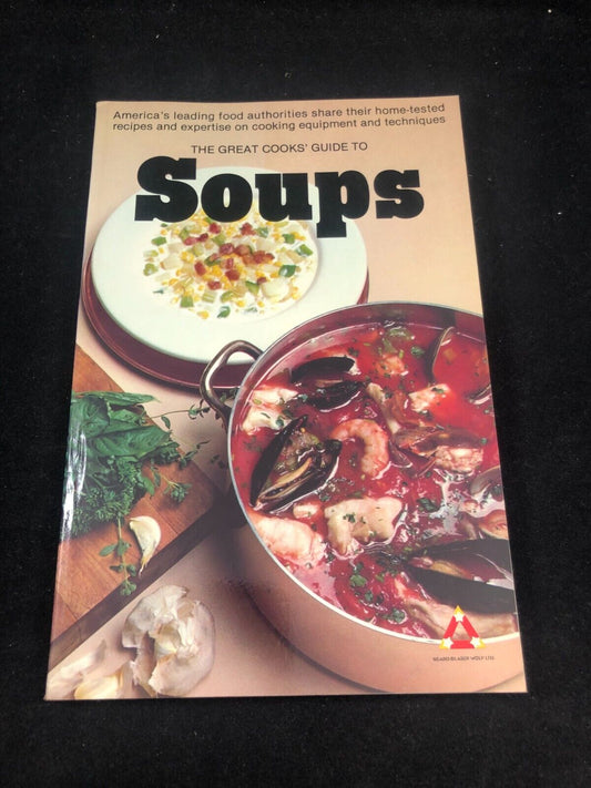 The Great Cooks Guide To Soups 1970s paperback 1st edition