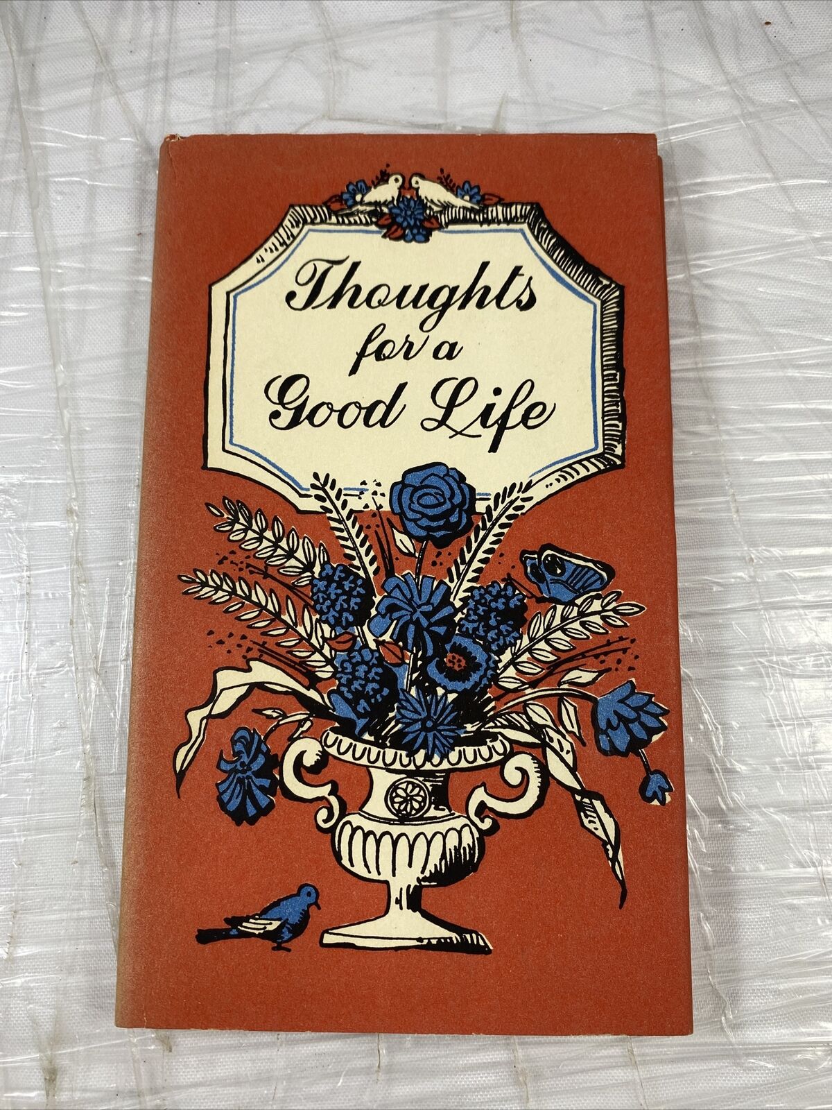 Thoughts for A Good Life by Peter Pauper Press Vintage 1959 W/ Dust Jacket Vg