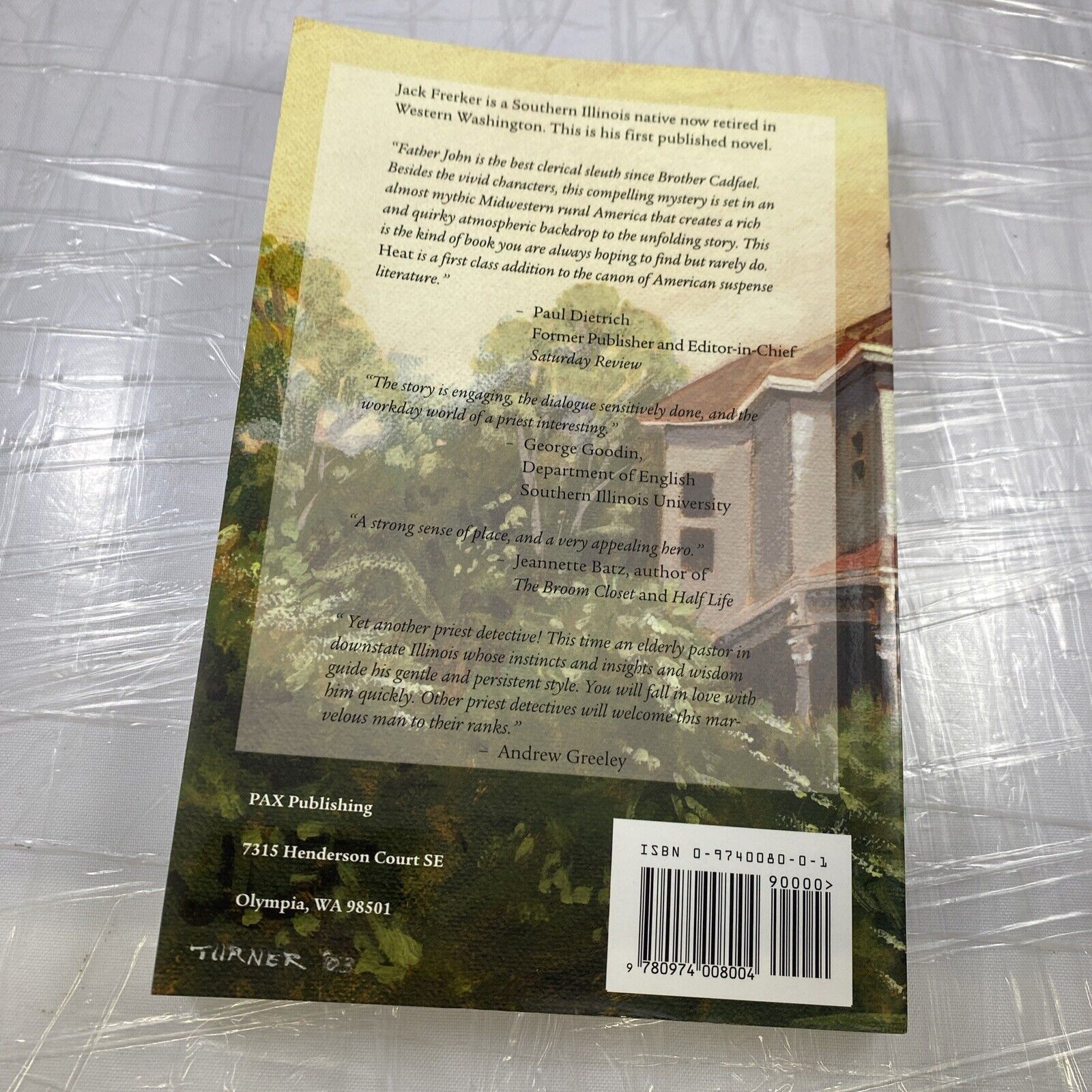 HEAT SIGNED By Jack Frerker Rare Historical Fiction Southern Illinois Native