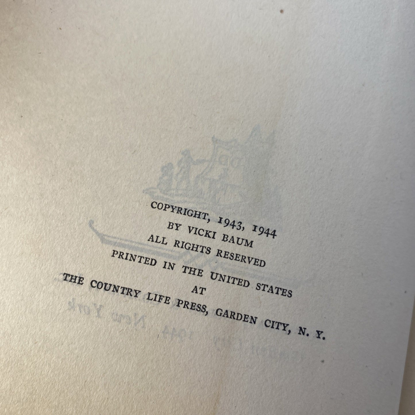Hotel Berlin '43  (BCE) by Baum, Vicki Hardback Dust Jacket
