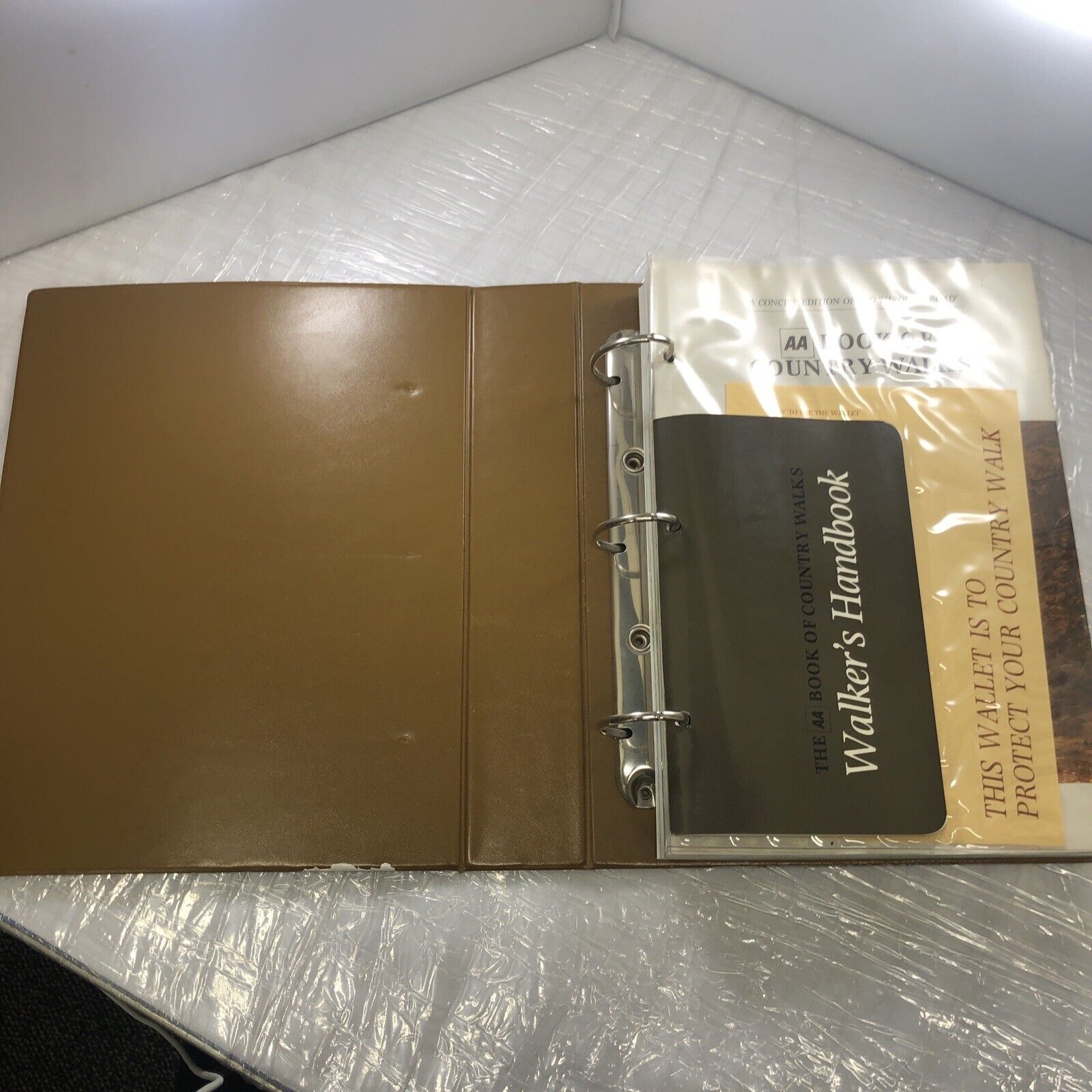 Concise Edition of No Through Road Book of Country Walks 1979 Binder