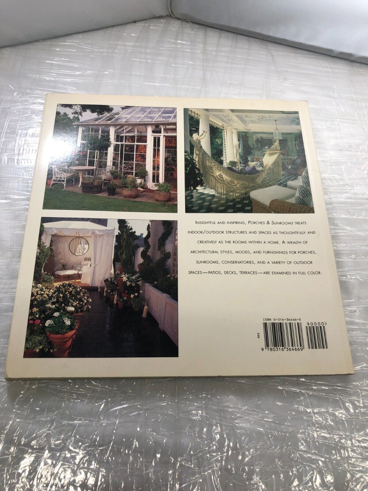 Home Decor Book Porches  Sunrooms 1st ed. 3rd Print Jessica Hirschman PB - Good