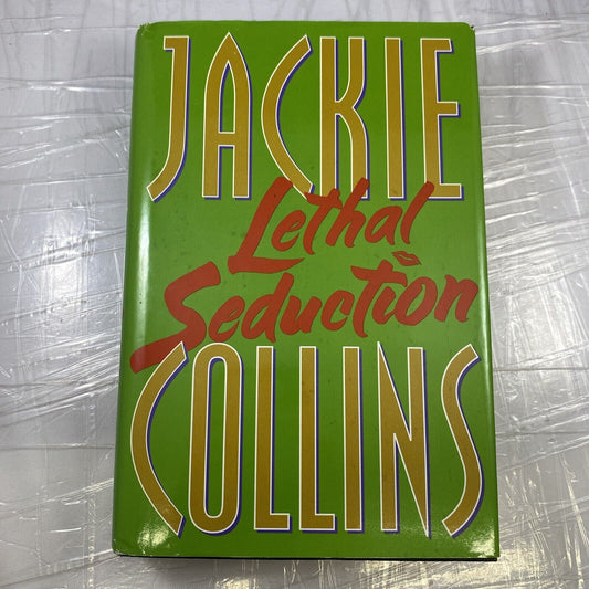 Lethal Seduction by Jackie Collins (2000, Hardcover, GOOD) Very Good BCE
