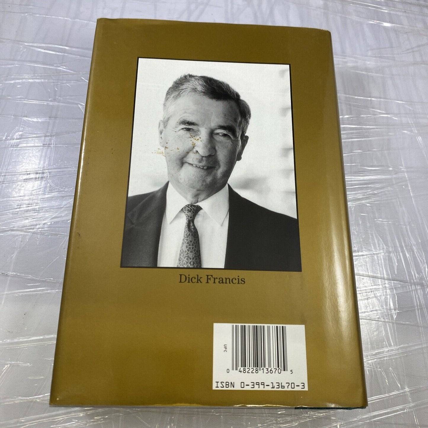Comeback Hardcover Book By Dick Francis w/ Dust Jacket 1991