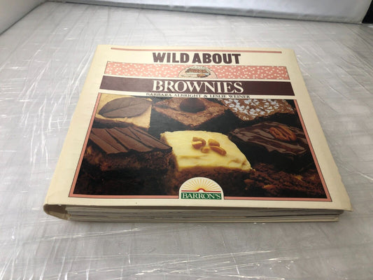 RARE VINTAGE DESSERT COOKBOOK Wild About Brownies Spiral Bound
