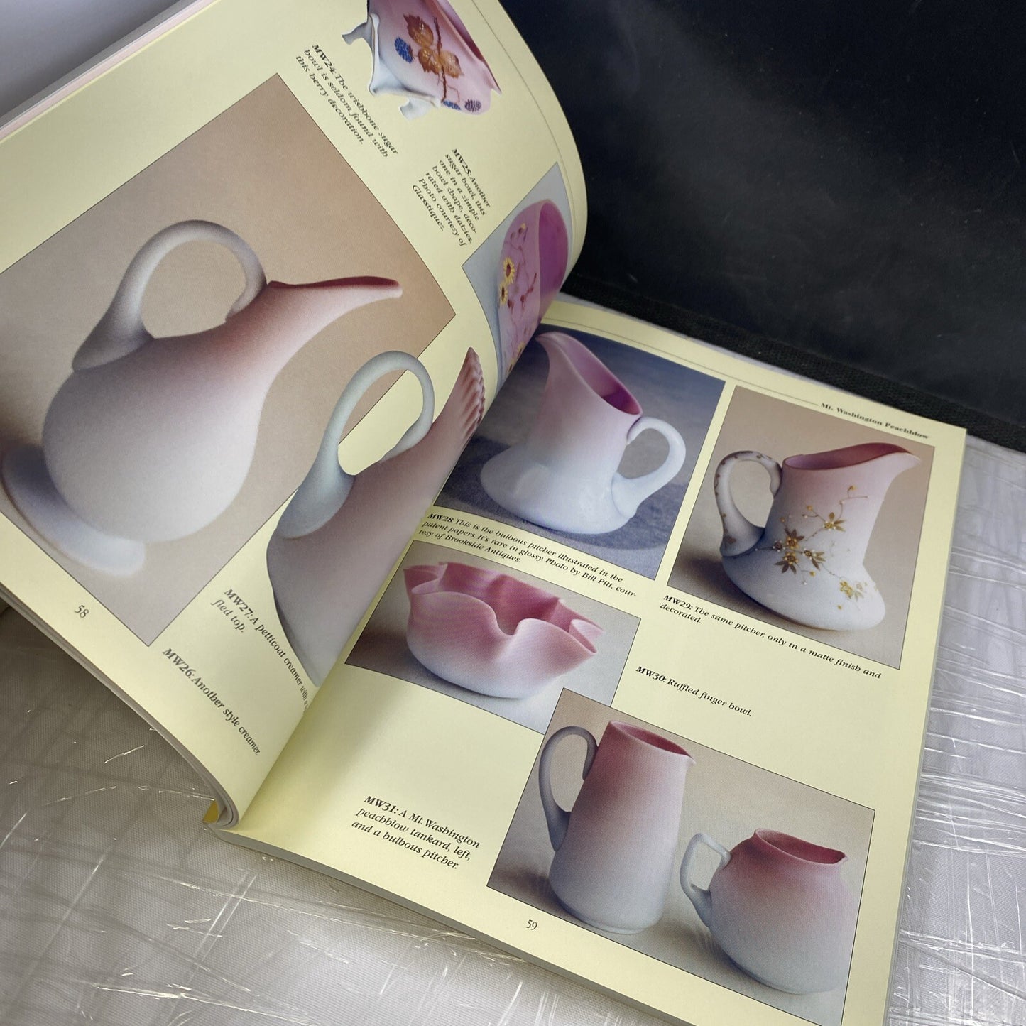 Peachblow Glass Collector's Identification Vintage Antique Art Glass Collecting