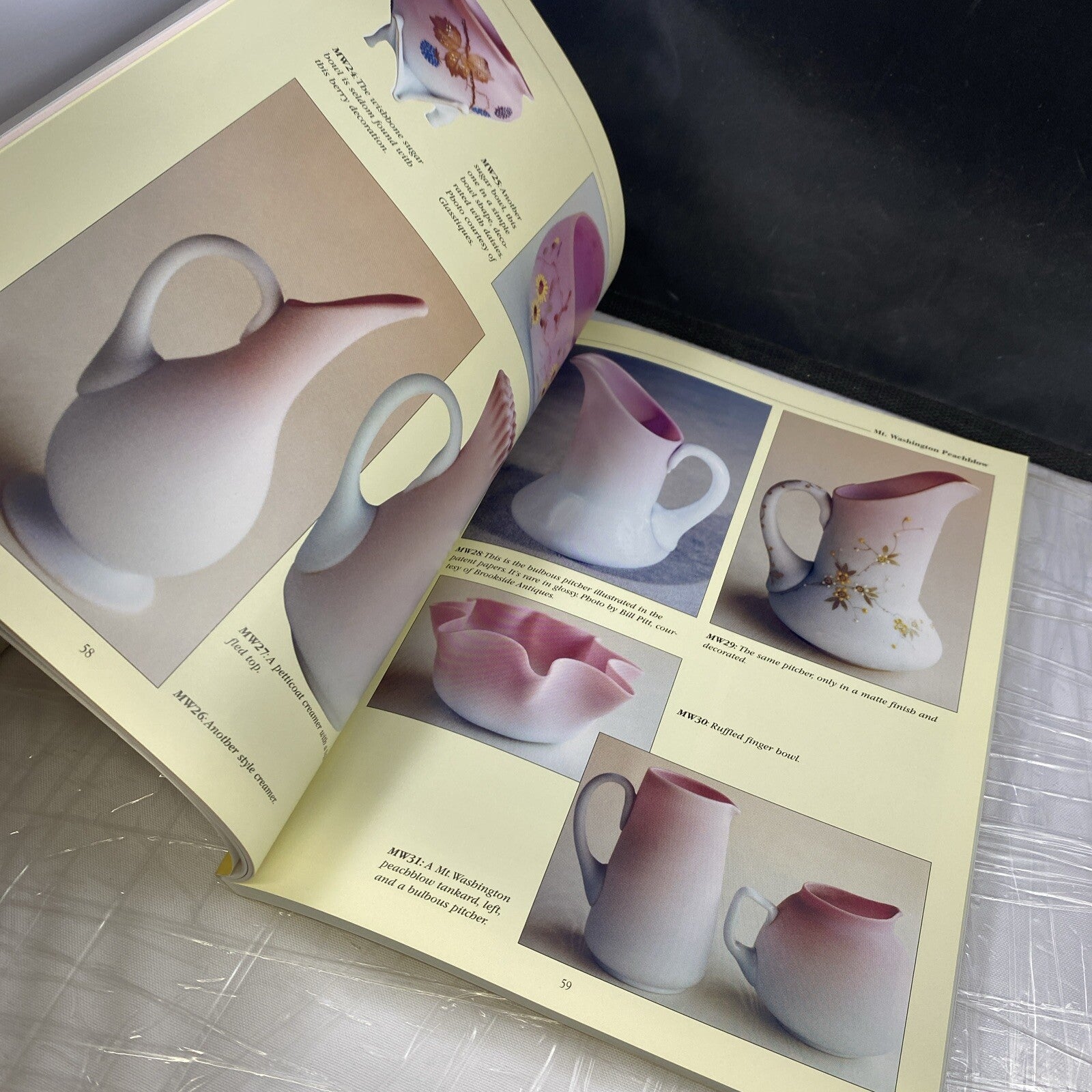 Peachblow Glass Collector's Identification Vintage Antique Art Glass Collecting