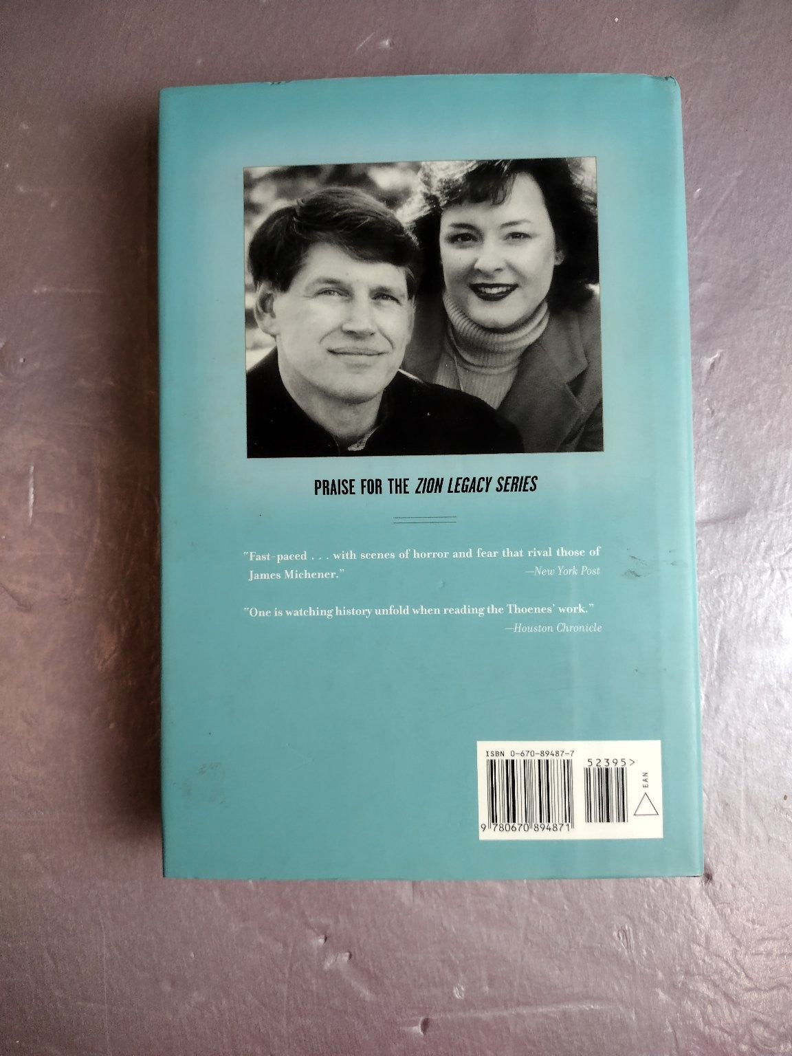 Jerusalem's Heart Bodie & Brock Thoene 2000 A Novel Zion Legacy Viking