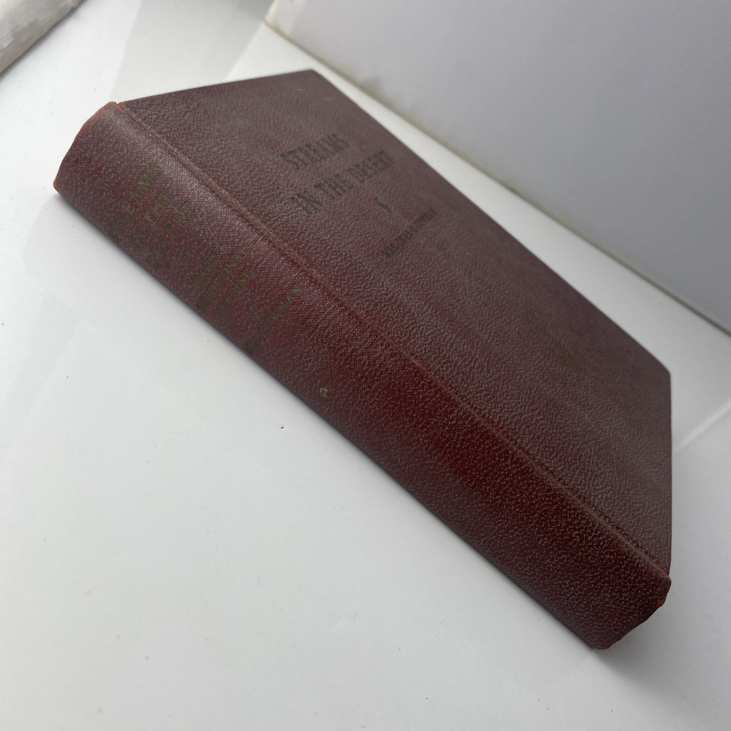 Streams In The Desert By Mrs. Chas E. Cowman Hardcover Book 1925 Christianity