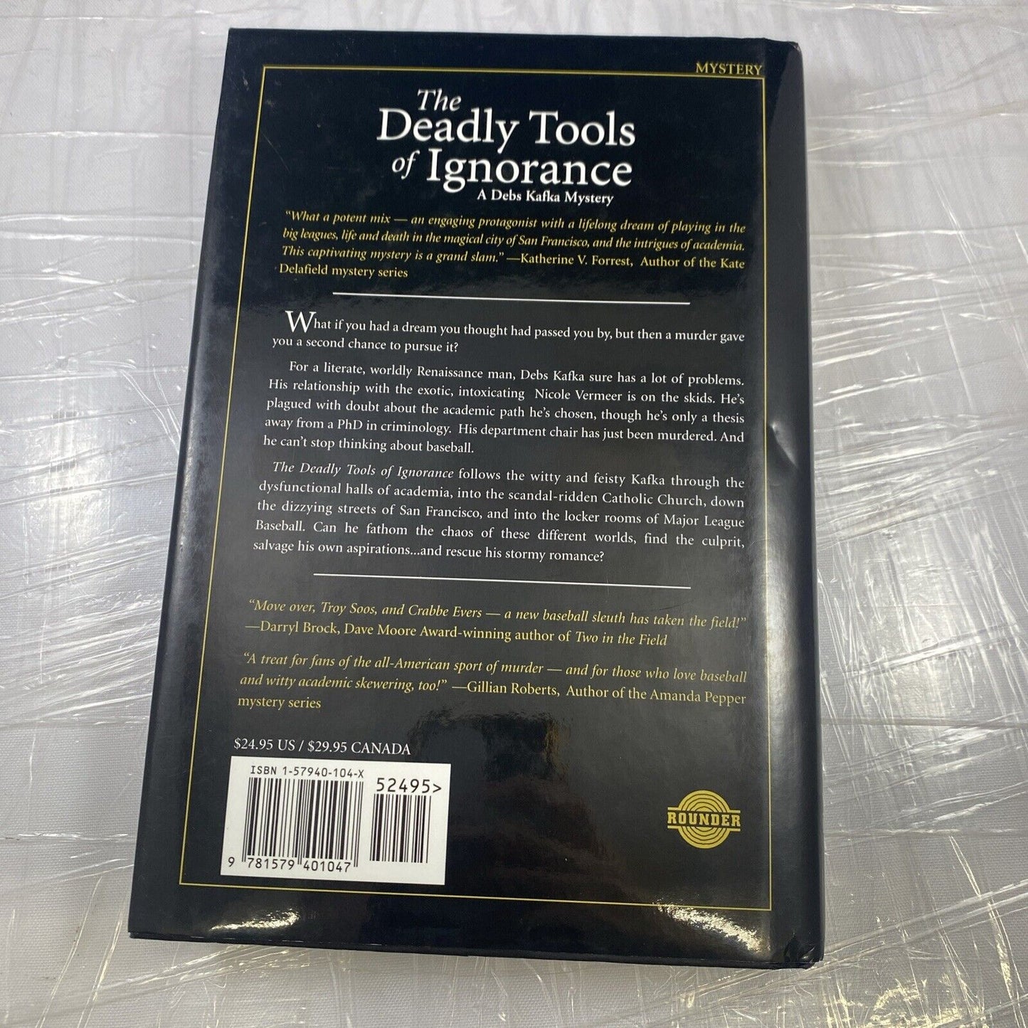 The Deadly Tools of Ignorance-Robert Elias Rare First/1st Edition Mystery Kafka