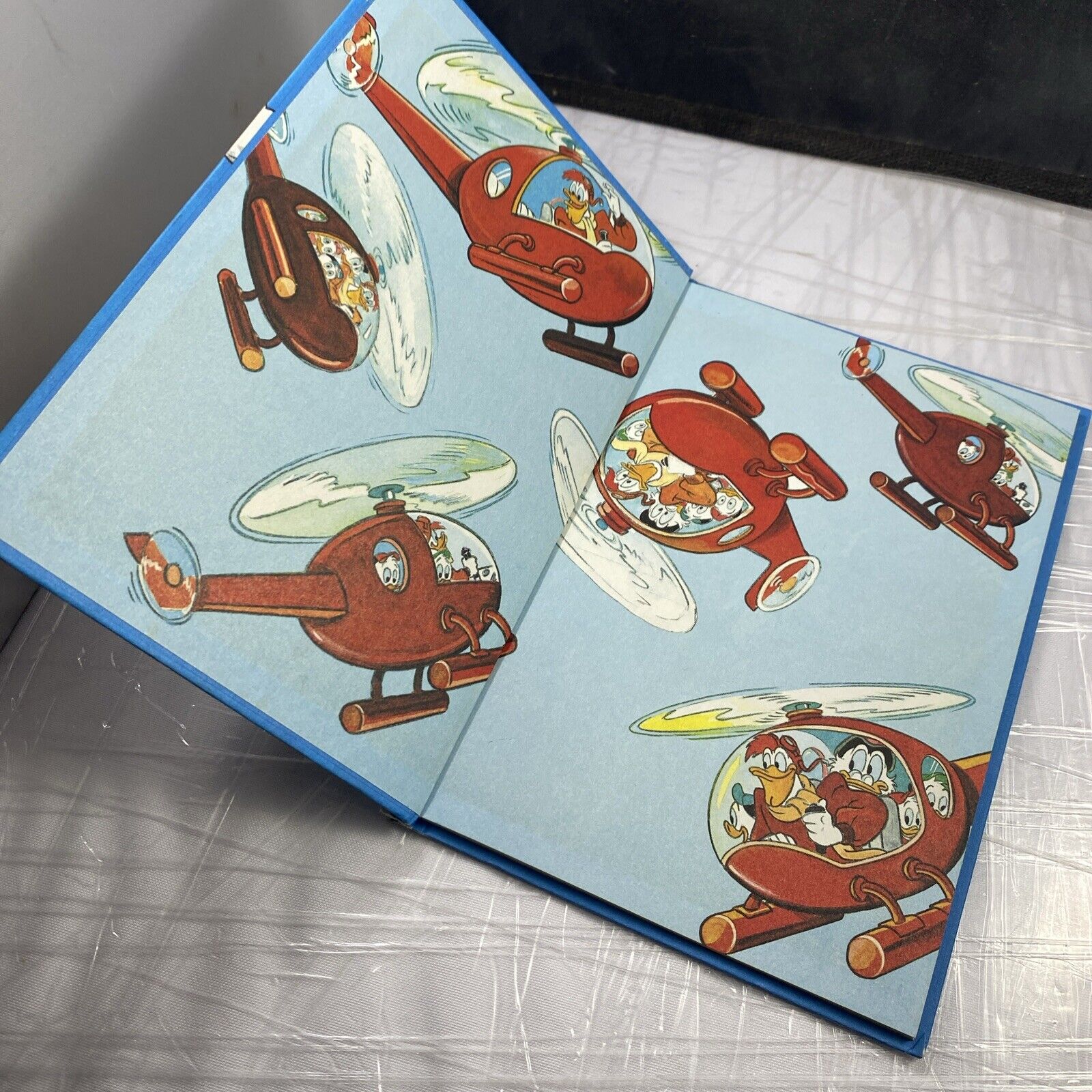 Disney's DUCK TALES Webby Saves the Day Vintage Hardcover Book FIRST PRINTING