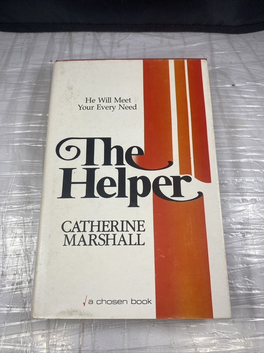 The Helper by Catherine Marshall (Hardcover) Christian Religious Vintage Book