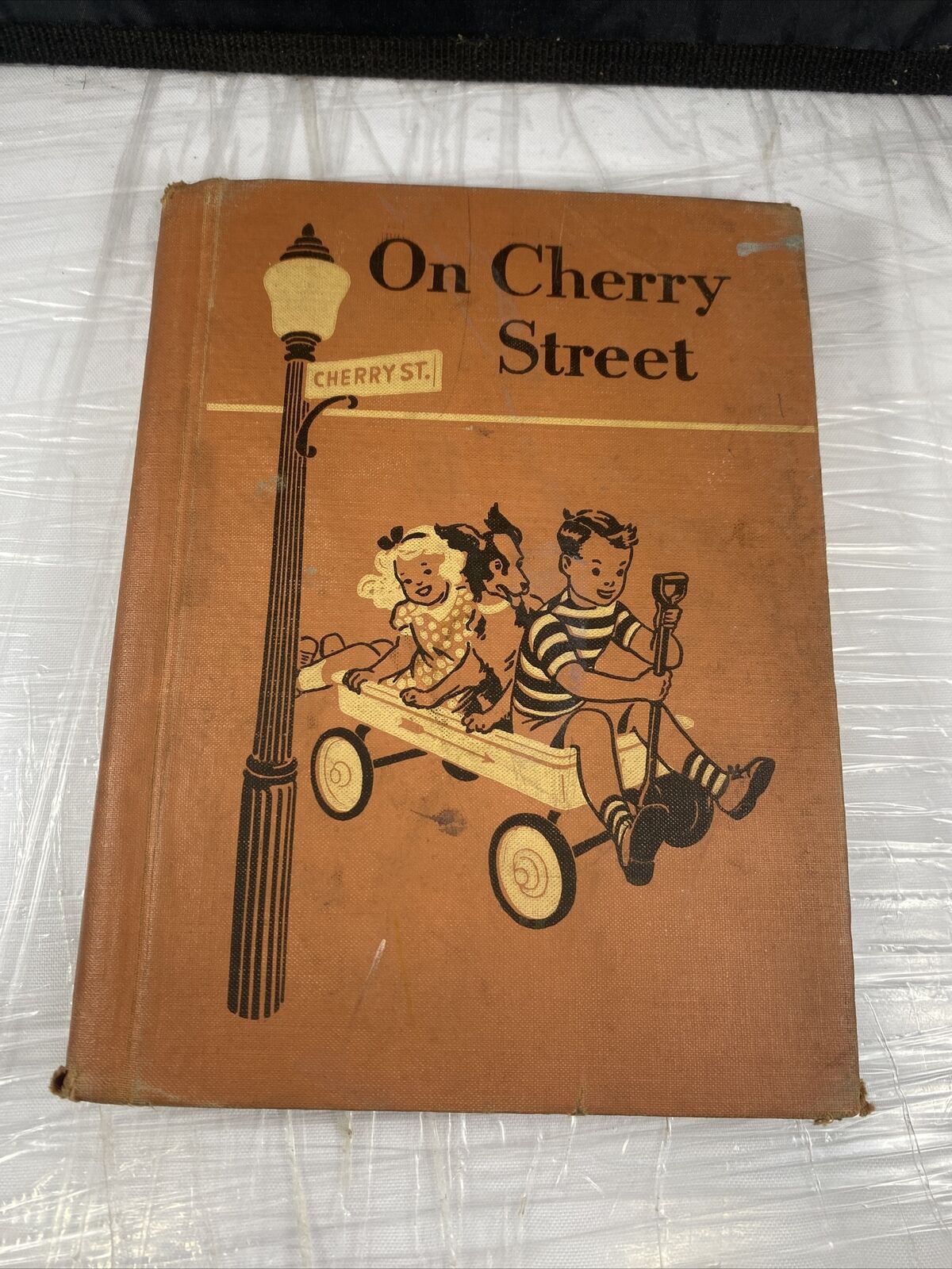 On Cherry Street The Ginn Basic Readers Revised Ed 1949 Vintage Book See Pics