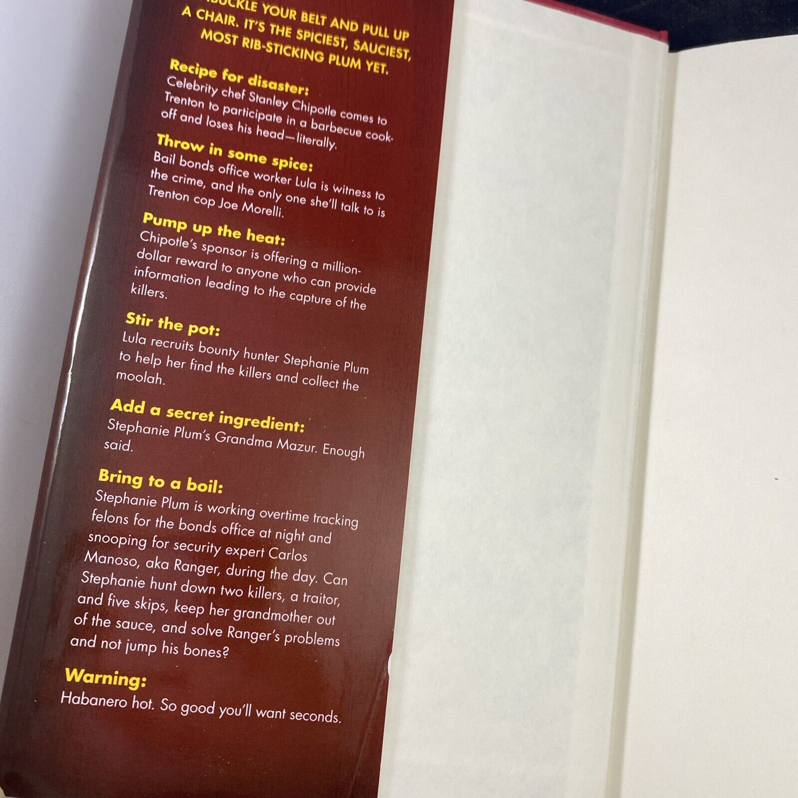 Finger Lickin Fifteen Janet Evanovich HC First Print! Edition Hardback