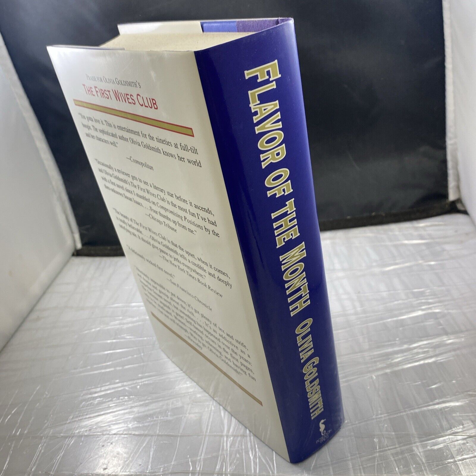 Flavor Of The Month by Olivia Goldsmith 1993 Hardcover 1stEdition Poseidon Press