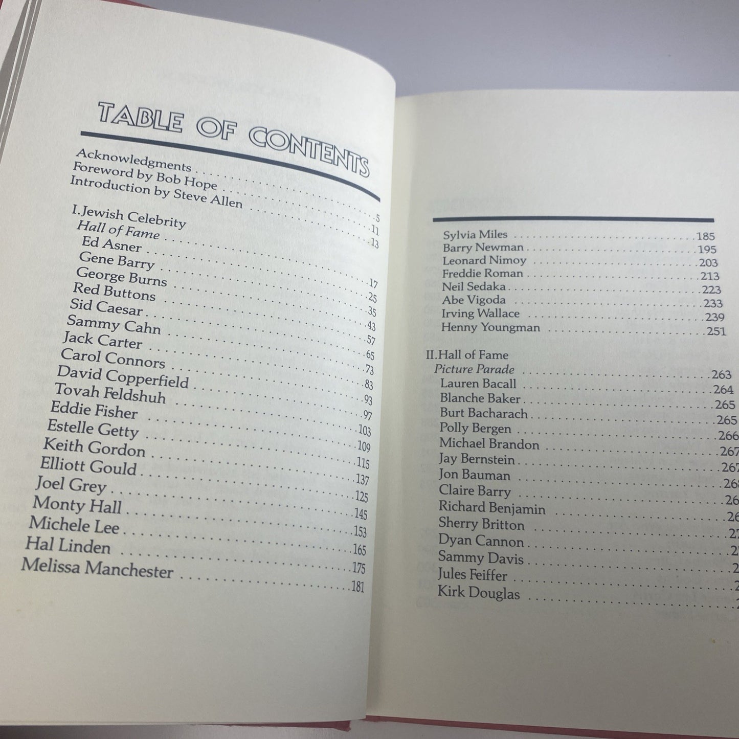 The Jewish Celebrity Hall of Fame -Entertainers, Photos, Biography by Tim Boxer