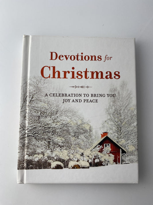 Devotions for Christmas Zondervan Hardcover Christian Holiday Book Joy Peace Gif