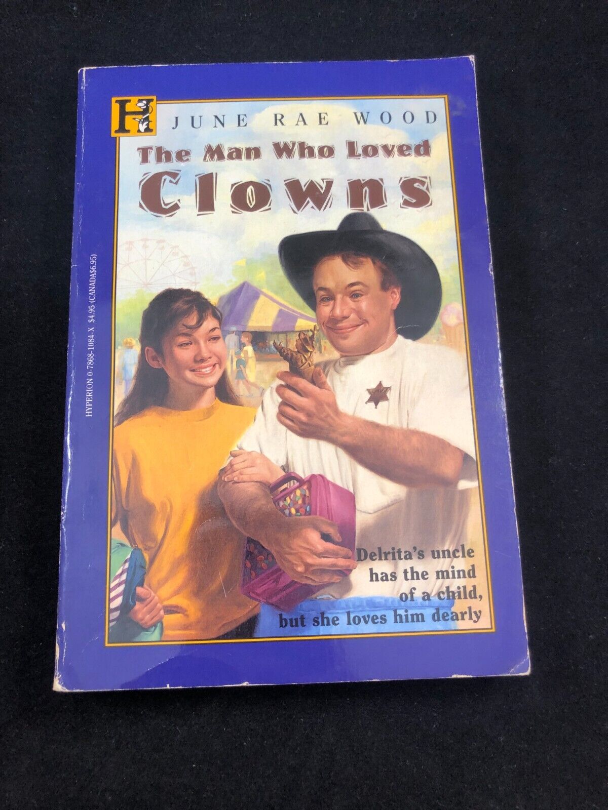 The Man Who Loved Clowns by Wood, June Rae 1st Edition SIGNED