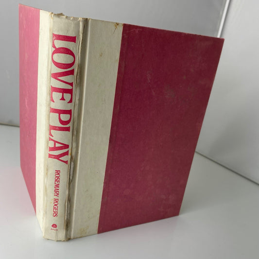 Love Play Rosemary Rogers 1981 Hardcover Romance Avon Edition
