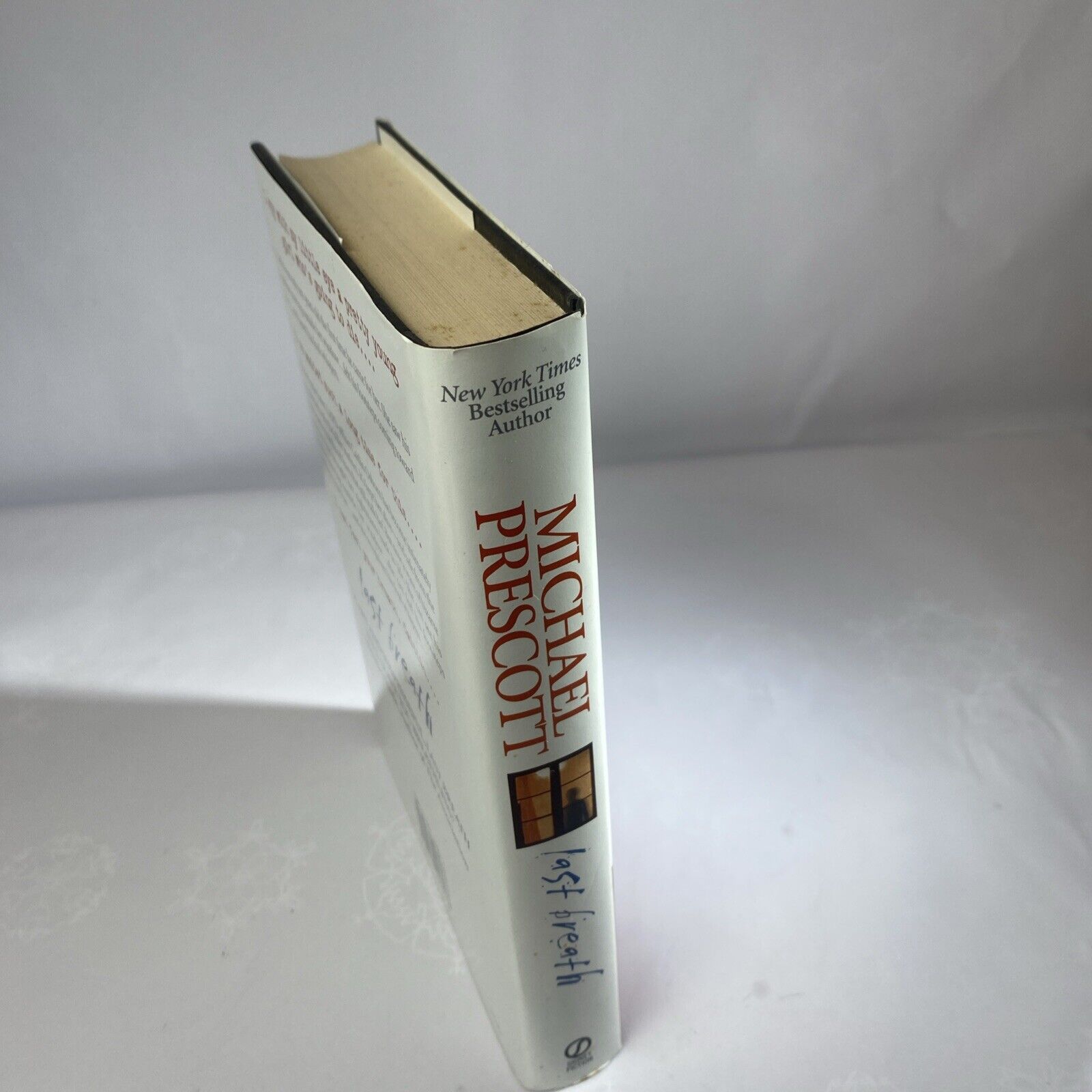 Last Breath by Michael Prescott (Hardcover) Book Club Edition