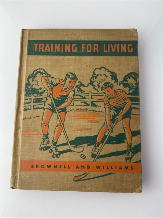 Health Of Our Nation Book A Training For Living By Clifford Brownell 1943 VTG