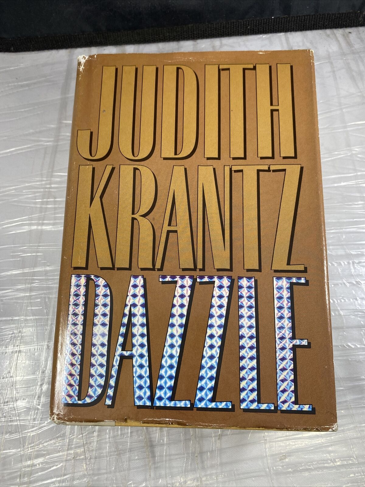 Judith Krantz Dazzle LARGE PRINT HB Hardcover w/Dust Jacket 1990 1st Edition 