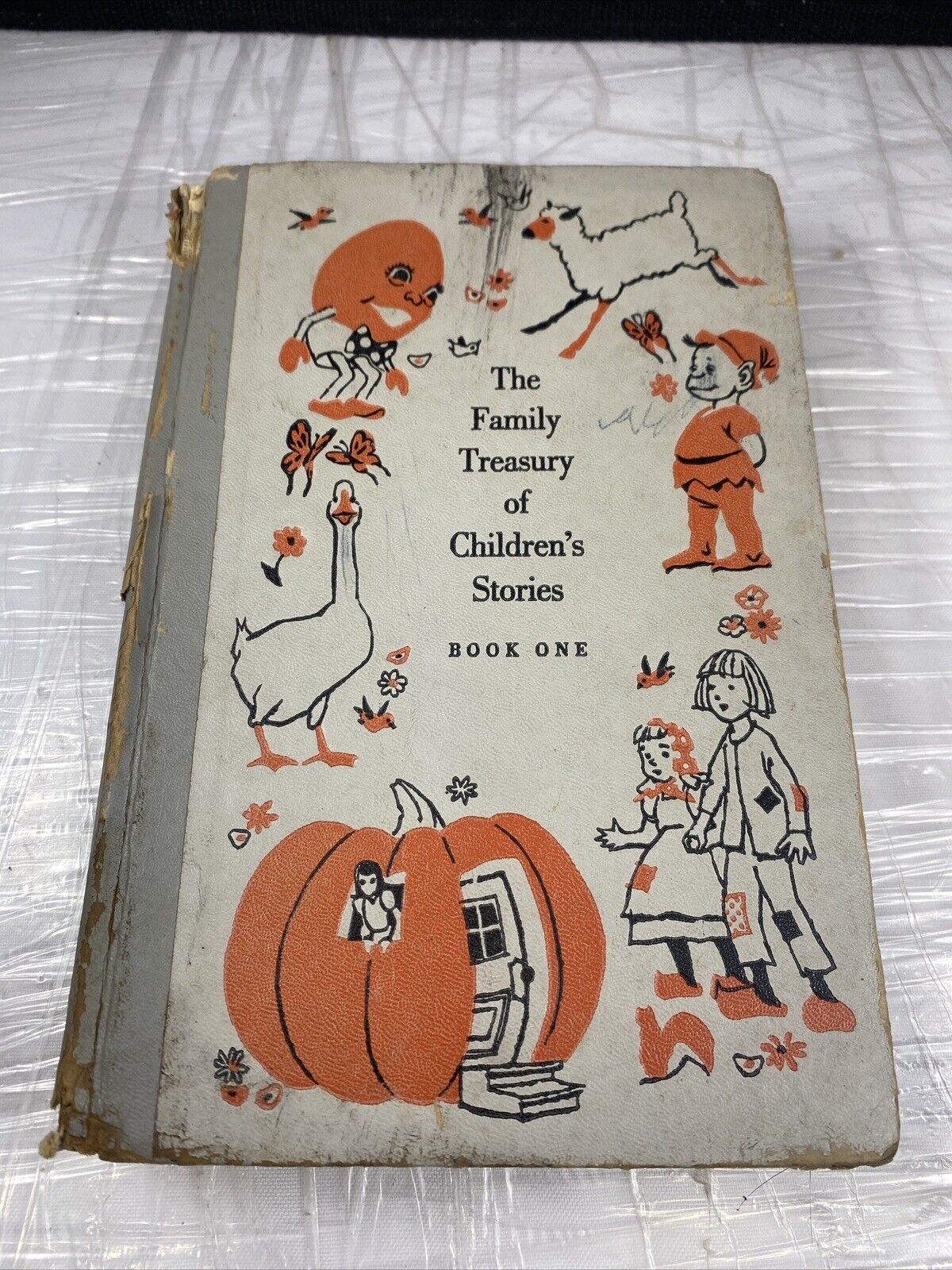 The Family Treasury of Children's Stories Book One 1956 Hardcover Illustrated