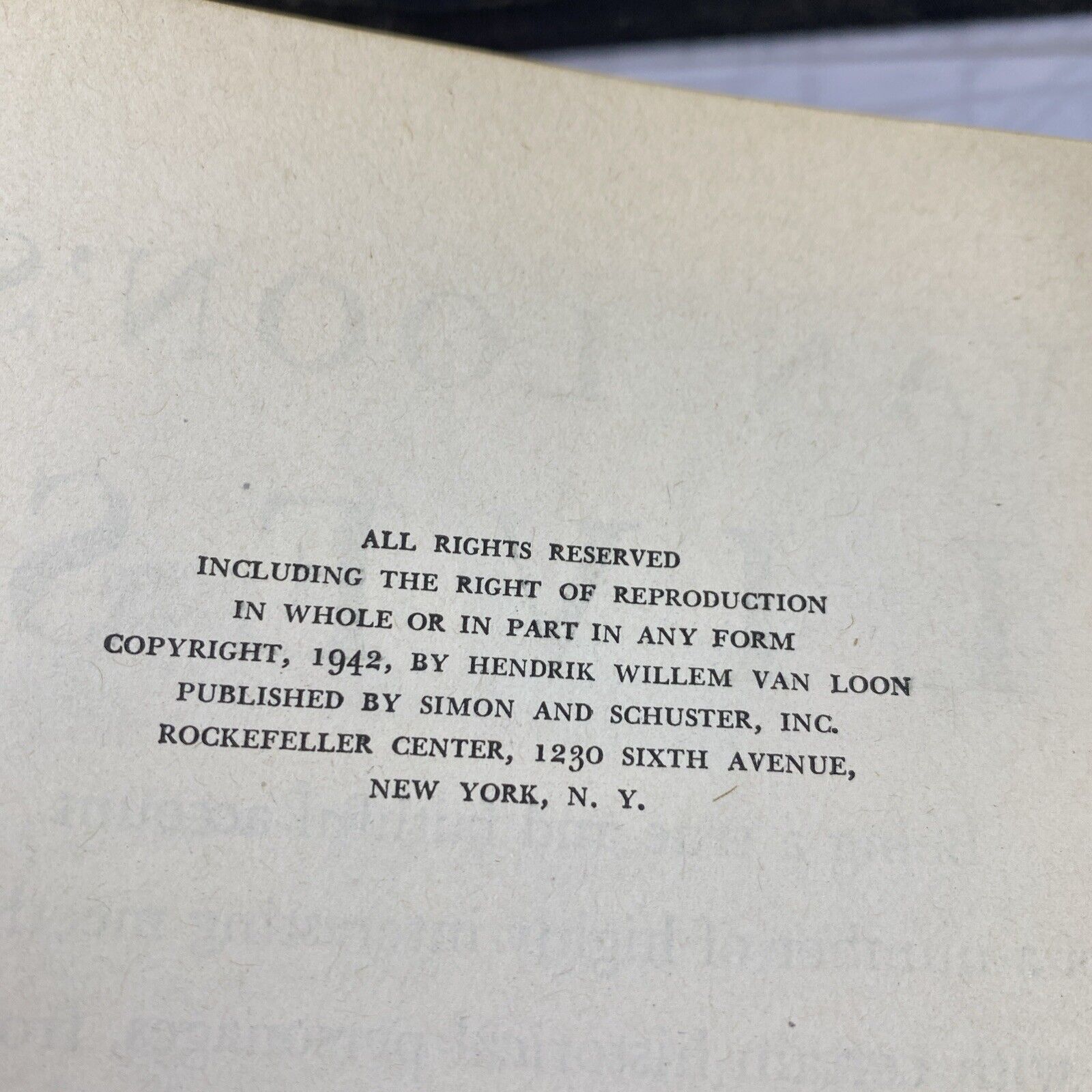 1942 VAN LOON'S LIVES By Henry Willem Van Loon Vintage Literature Stories