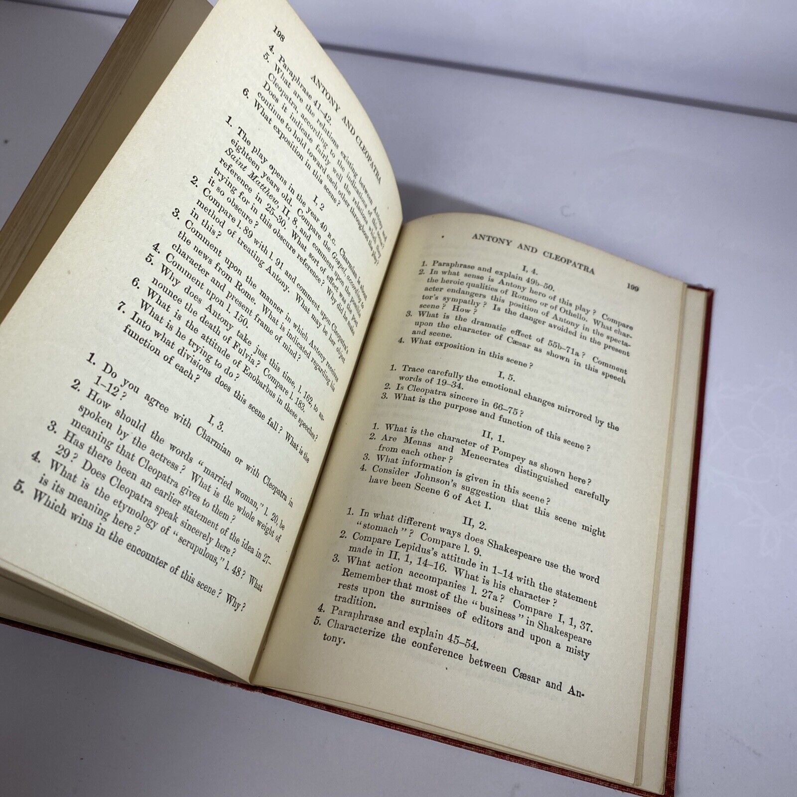 Shakespeare Questions An Outline for the Study of the Leading Plays 1916 “good”