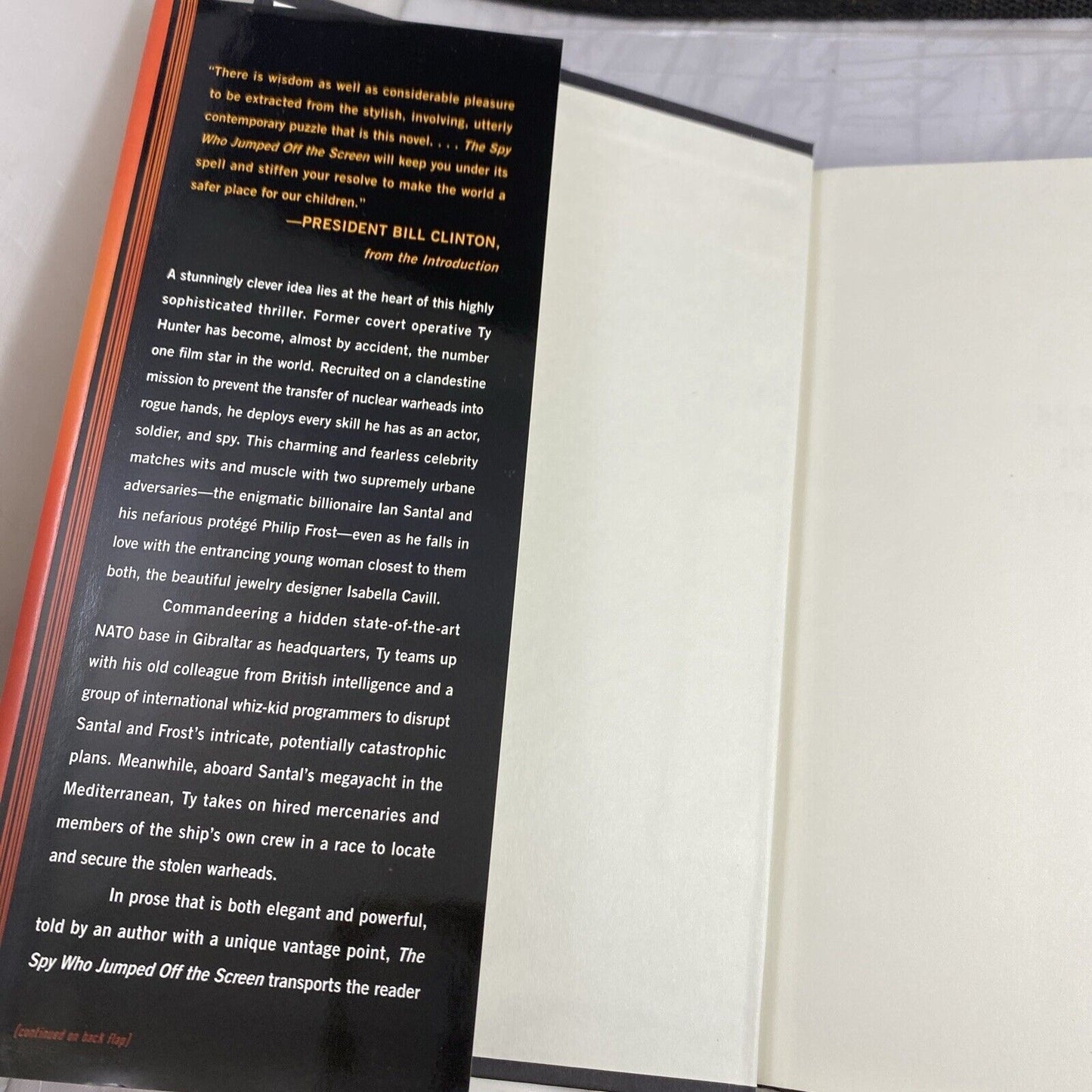 The Spy Who Jumped off the Screen : Thomas Caplan (2012, Hardcover, Dust Jacket)
