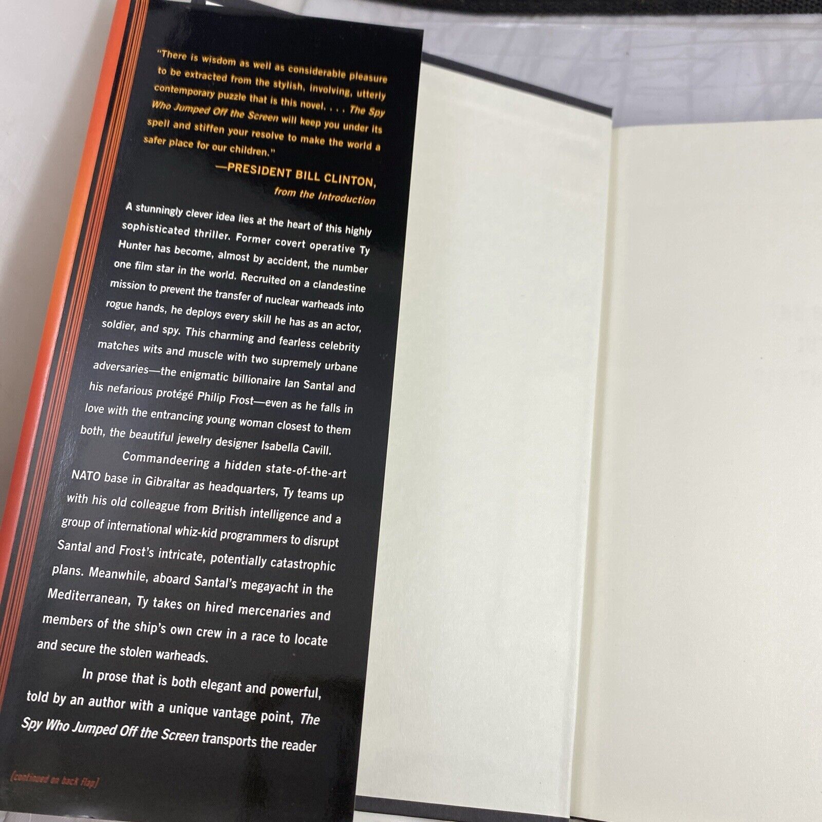 The Spy Who Jumped off the Screen : Thomas Caplan (2012, Hardcover, Dust Jacket)