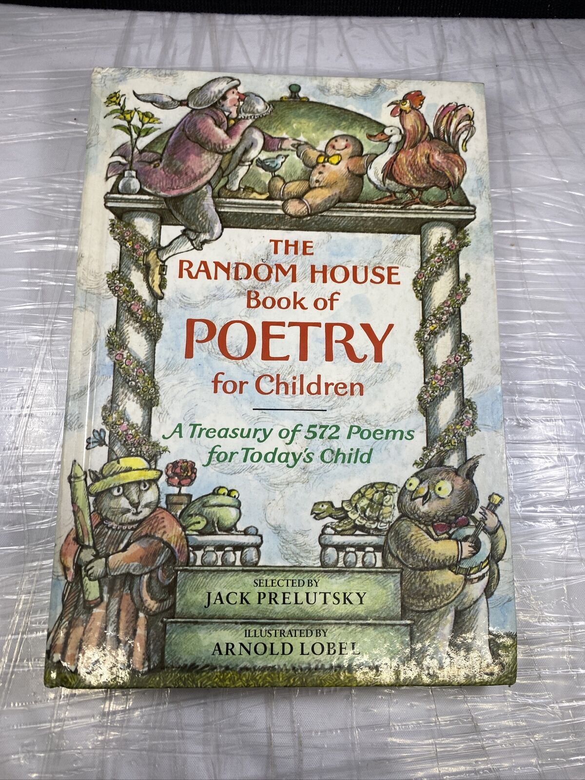 The Random House Book of Poetry for Children - Hardcover Illustrated Vintage 80s