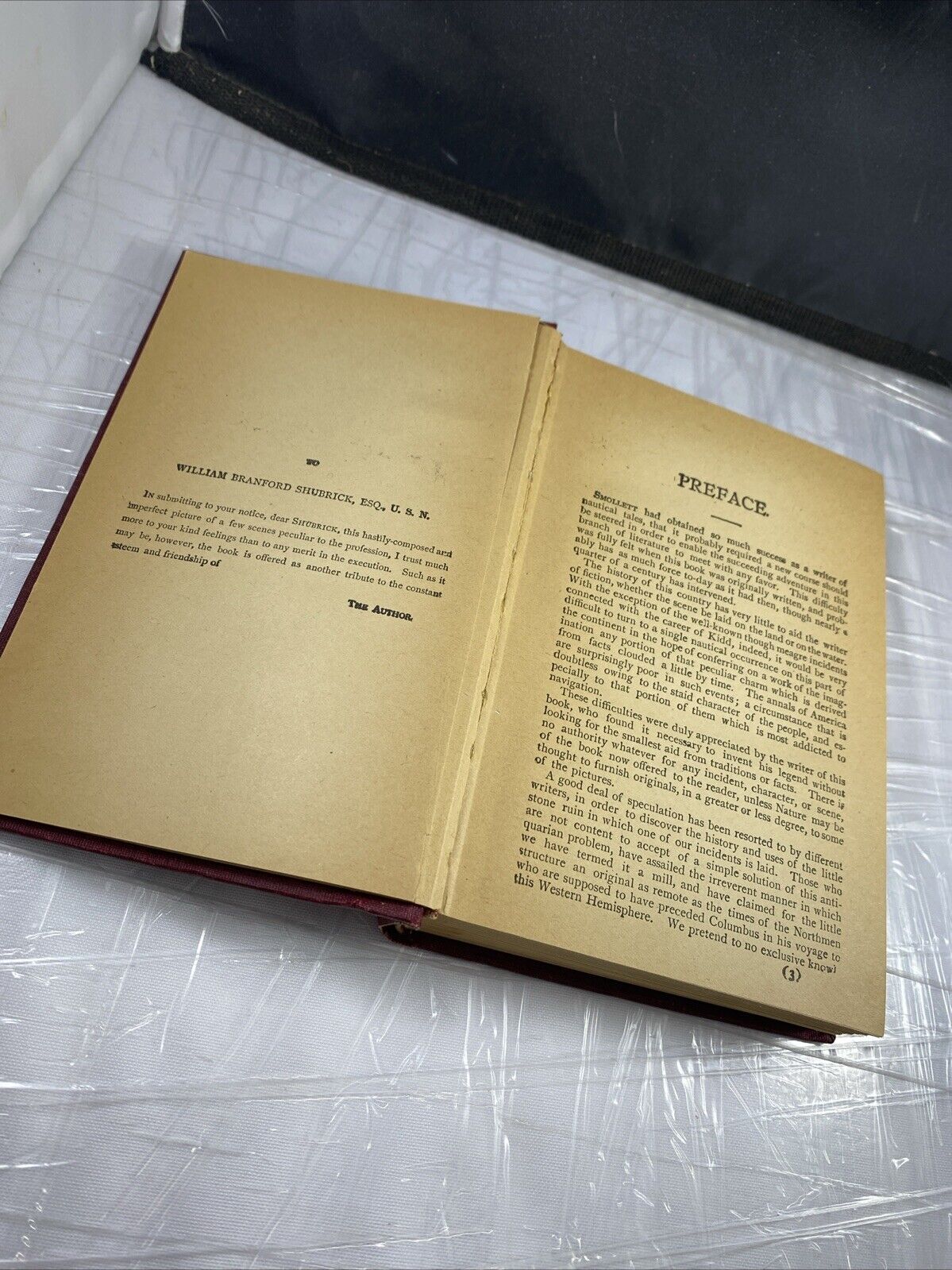The Red Rover A Tale by J. Fenimore Cooper HC Early 1900’s Antique Novel