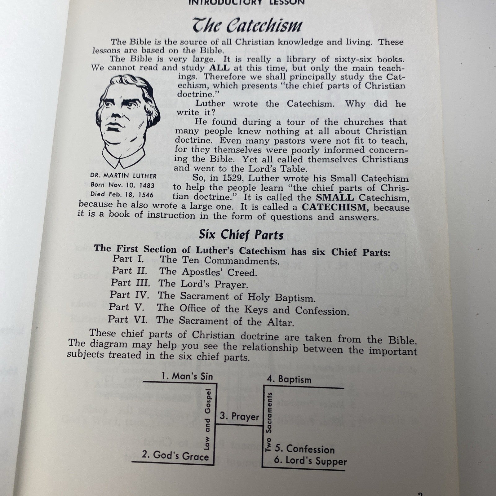 Catechetical Helps Erwin Kurth 1970 Softcover St Louis Printed Religious Study