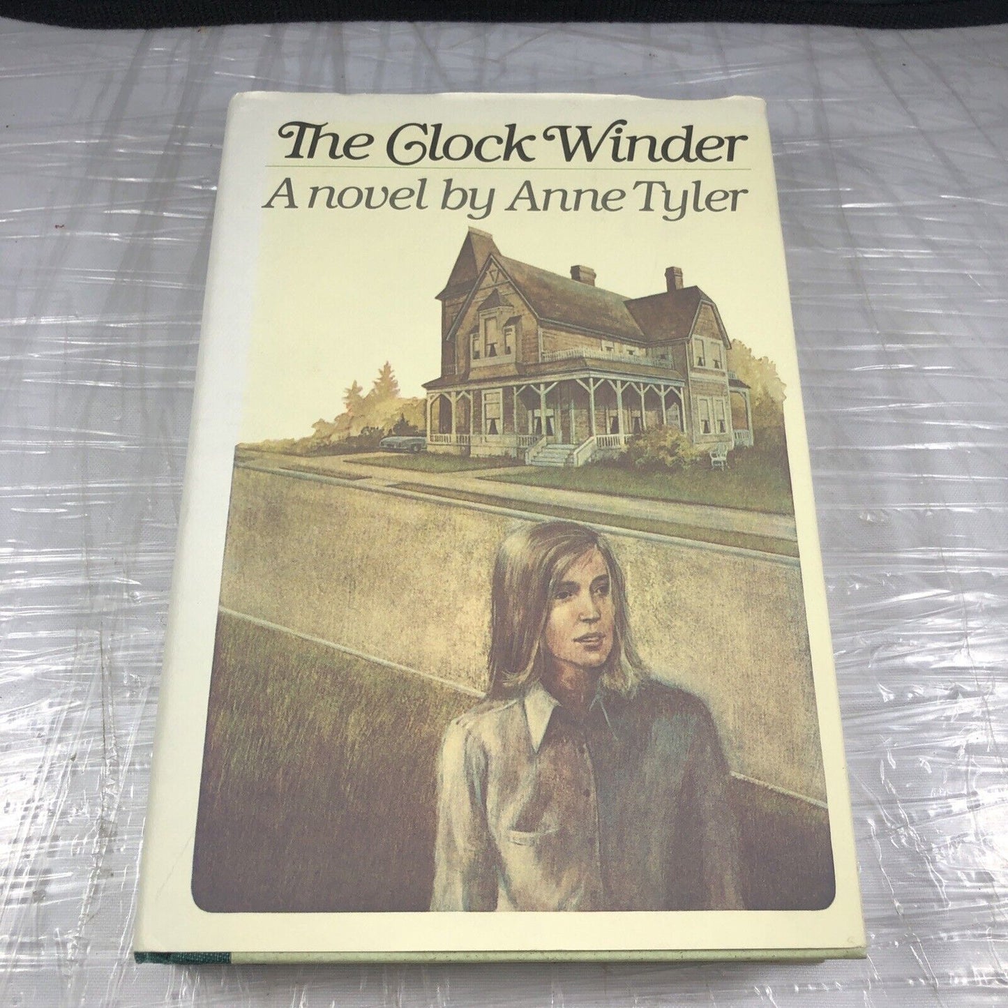 1st Edition The Clock Winder Anne Tyler 1972 DJ Knopf Domestic Fiction Baltimore