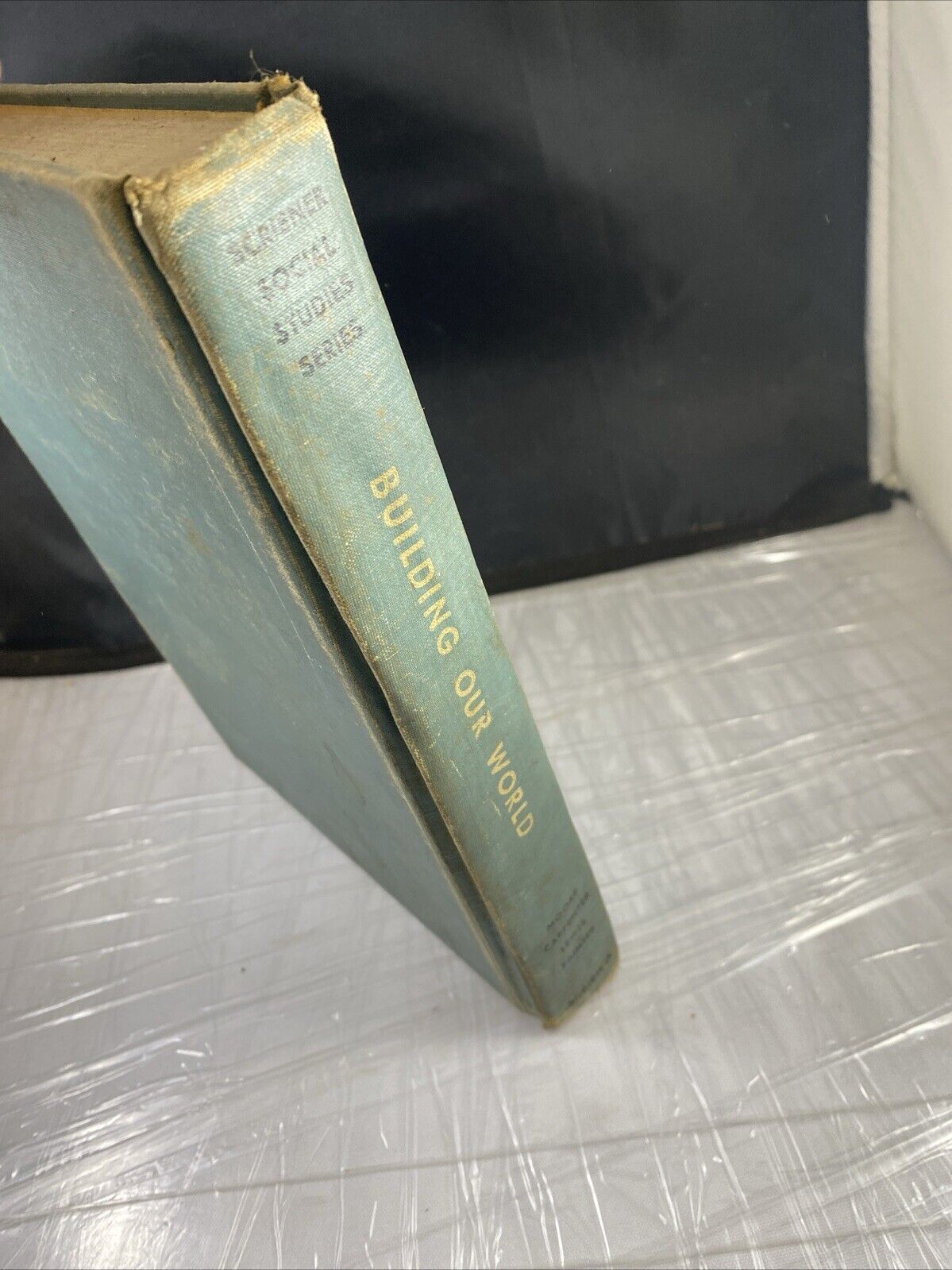 Very Rare Vintage 1940s American History Textbook Building Our World Scribner