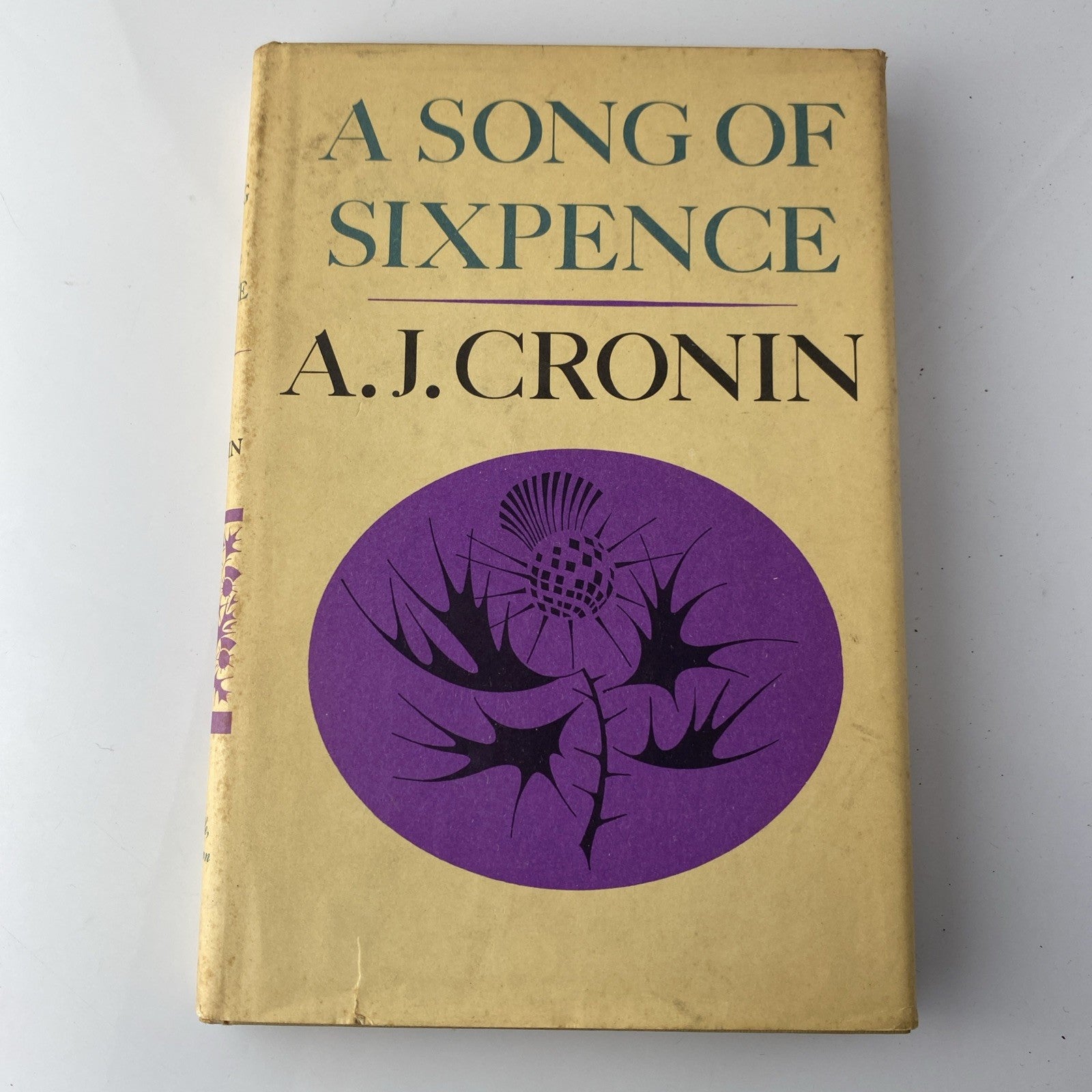 A Song Of Sixpence by A.J. Cronin 1964 Hardcover BCE First Edition Good Conditio
