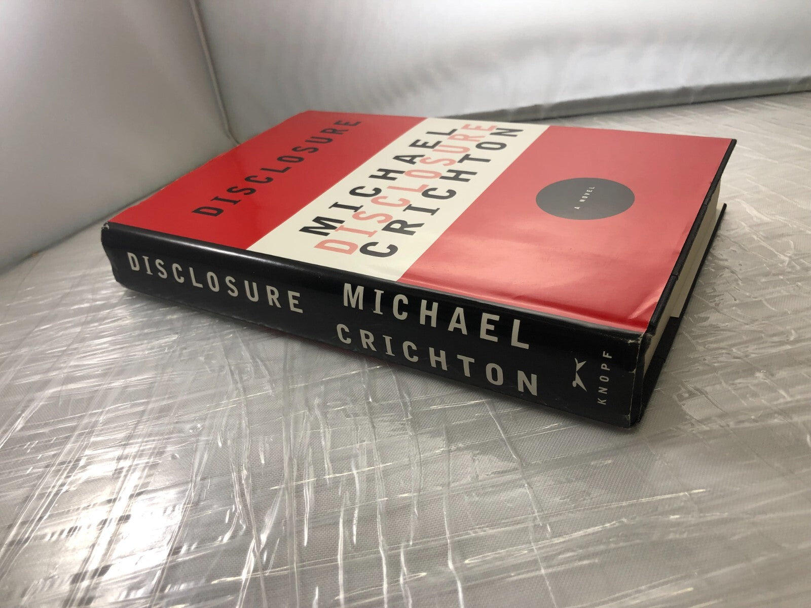 Disclosure by Michael Crichton (1994, Hardcover) Book Club ed.